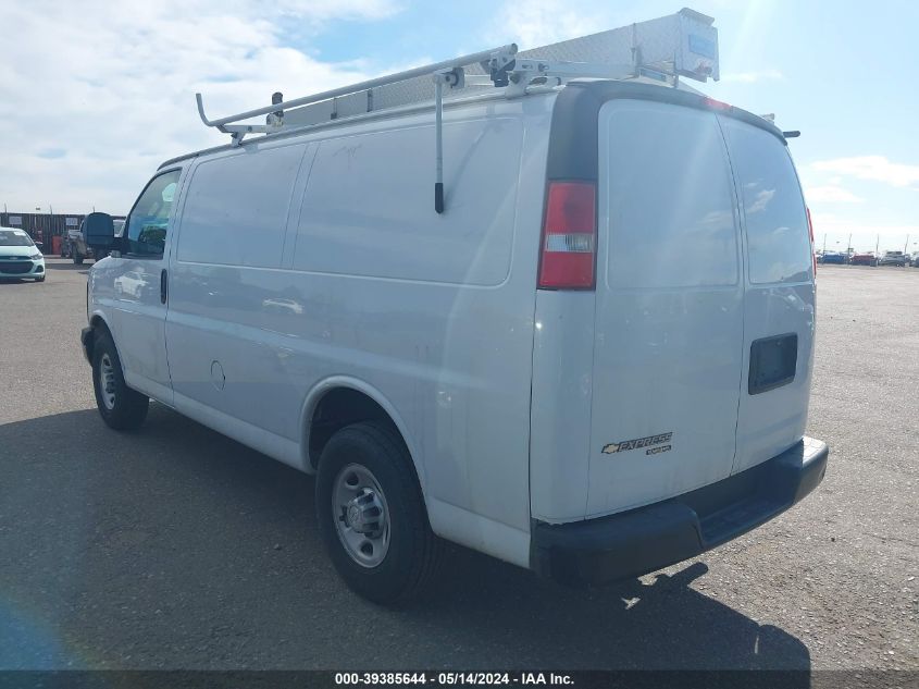 2016 Chevrolet Express 2500 Work Van VIN: 1GCWGAFF7G1263680 Lot: 39385644