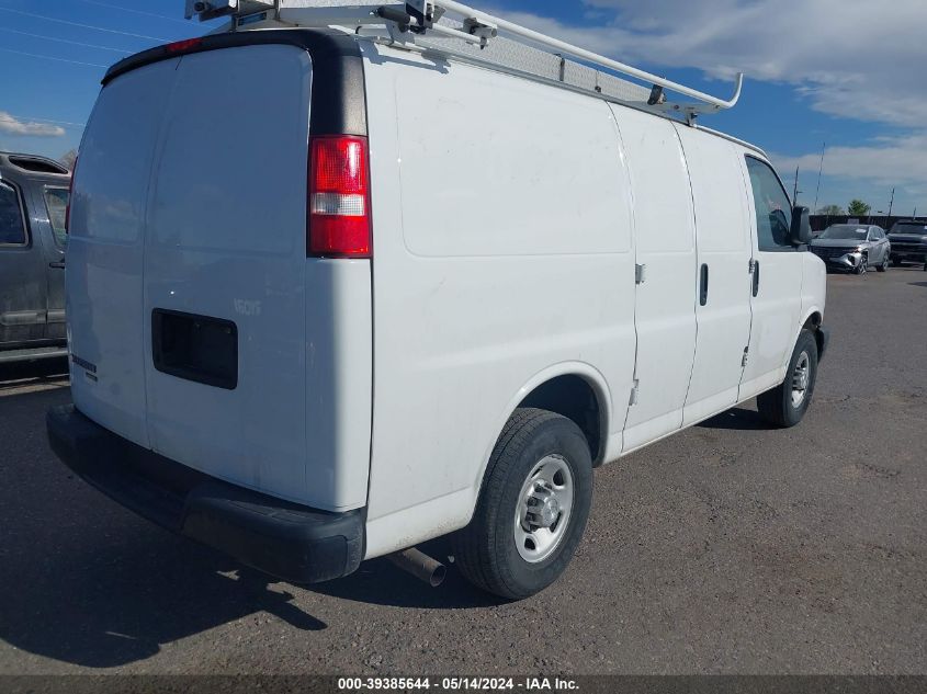 2016 Chevrolet Express 2500 Work Van VIN: 1GCWGAFF7G1263680 Lot: 39385644