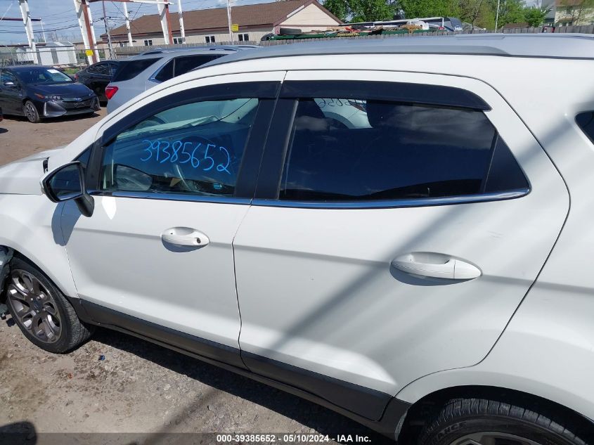2018 Ford Ecosport Titanium VIN: MAJ3P1VE0JC206928 Lot: 39385652