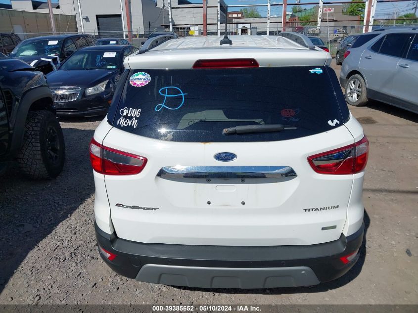 2018 Ford Ecosport Titanium VIN: MAJ3P1VE0JC206928 Lot: 39385652