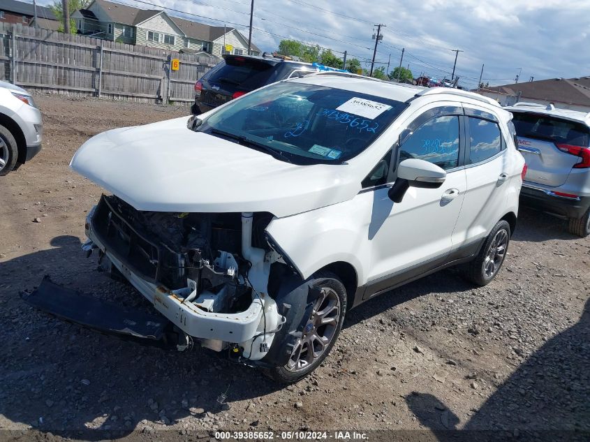 2018 Ford Ecosport Titanium VIN: MAJ3P1VE0JC206928 Lot: 39385652