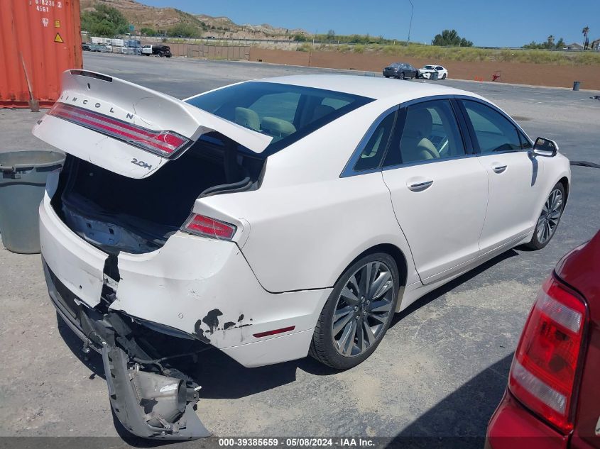 2017 Lincoln Mkz Hybrid Reserve VIN: 3LN6L5MU9HR641005 Lot: 39385659