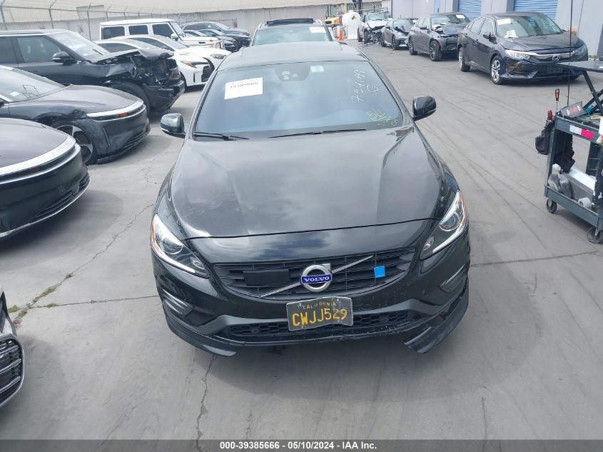 2017 Volvo S60 Polestar VIN: YV1A0MTS1H2426962 Lot: 39385666