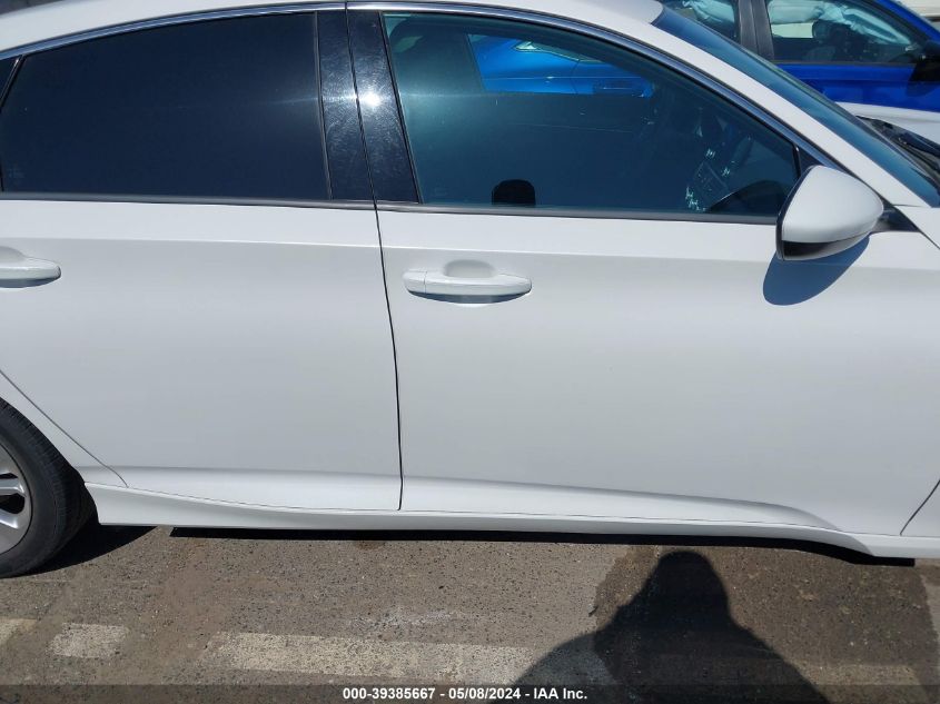 2019 Honda Accord Lx VIN: 1HGCV1F13KA071907 Lot: 39385667