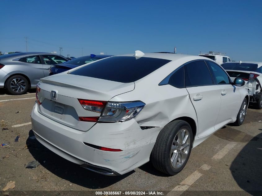 2019 Honda Accord Lx VIN: 1HGCV1F13KA071907 Lot: 39385667