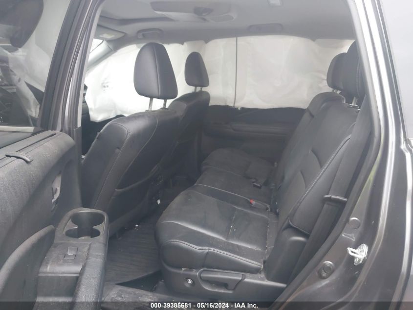 2021 Honda Pilot 2Wd Touring 8 Passenger VIN: 5FNYF5H93MB016797 Lot: 39385681