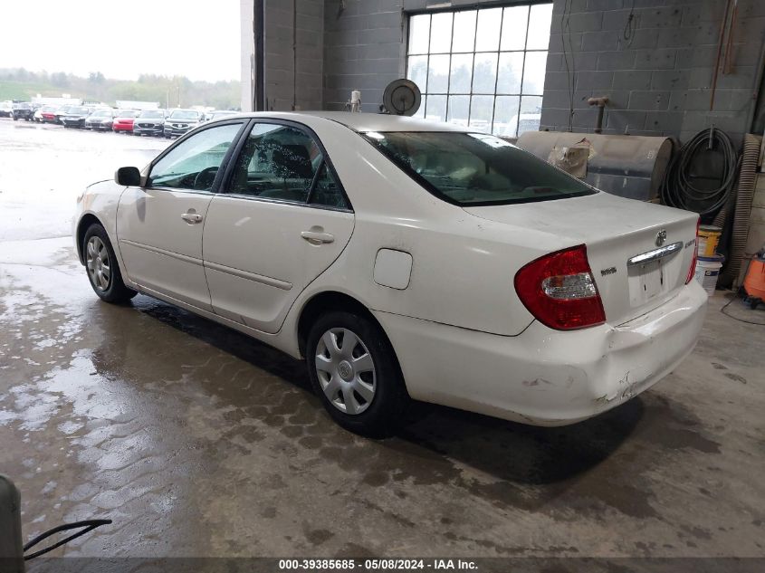 2004 Toyota Camry Le/Se/Std/Xle VIN: 4T1BE32K64U263808 Lot: 39385685