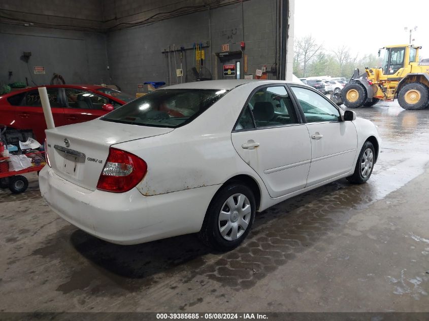 2004 Toyota Camry Le/Se/Std/Xle VIN: 4T1BE32K64U263808 Lot: 39385685