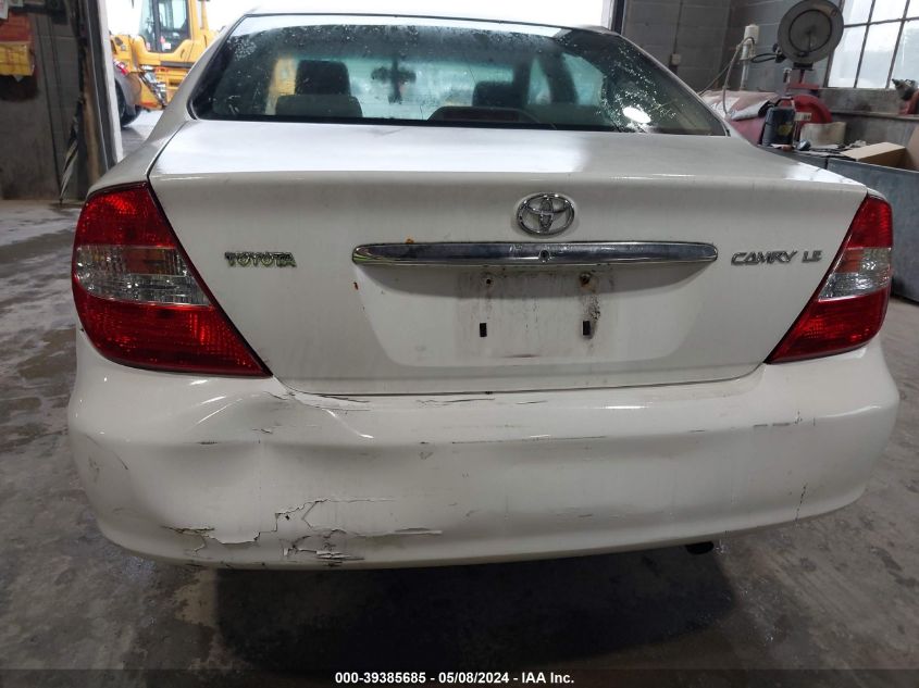 2004 Toyota Camry Le/Se/Std/Xle VIN: 4T1BE32K64U263808 Lot: 39385685