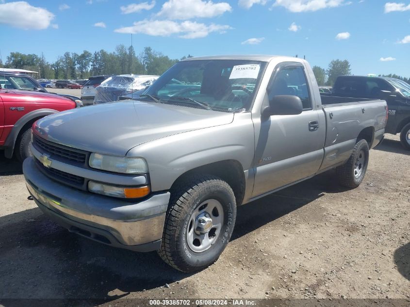 2002 Chevrolet Silverado 1500 VIN: 1GCEK14WX2Z267634 Lot: 39385702