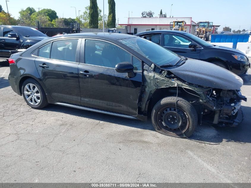 2020 Toyota Corolla Le VIN: 5YFEPRAE3LP033651 Lot: 39385711