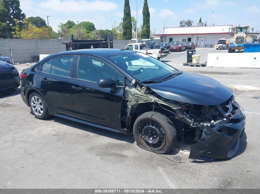 2020 Toyota Corolla Le VIN: 5YFEPRAE3LP033651 Lot: 39385711