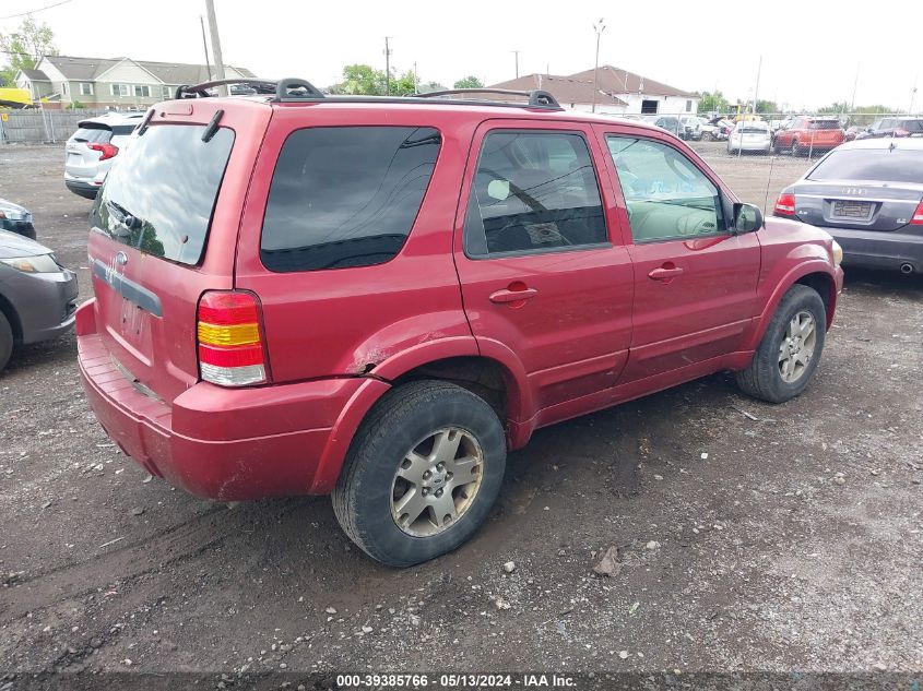 2005 Ford Escape Limited VIN: 1FMYU94175KD62154 Lot: 39385766