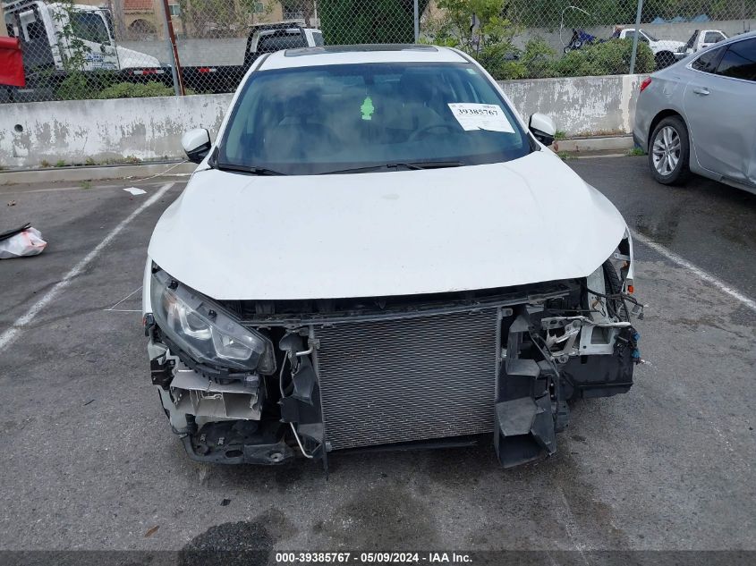 2018 Honda Civic Ex VIN: 2HGFC2F77JH530935 Lot: 39385767