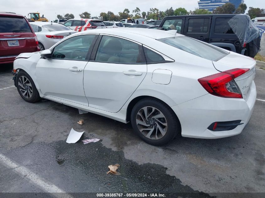 2018 Honda Civic Ex VIN: 2HGFC2F77JH530935 Lot: 39385767