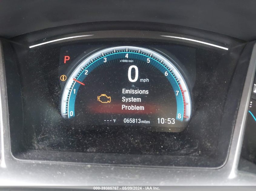 2018 Honda Civic Ex VIN: 2HGFC2F77JH530935 Lot: 39385767