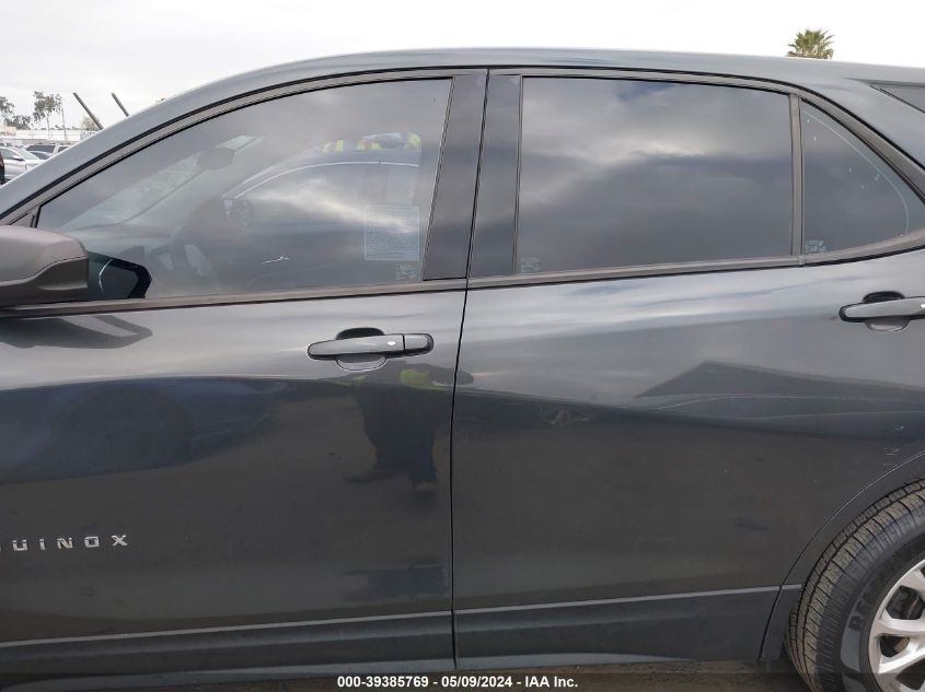 2018 Chevrolet Equinox Ls VIN: 3GNAXHEV7JL116732 Lot: 39385769