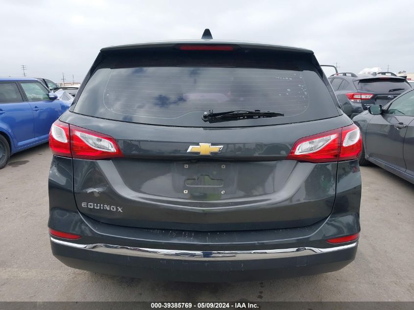 2018 Chevrolet Equinox Ls VIN: 3GNAXHEV7JL116732 Lot: 39385769