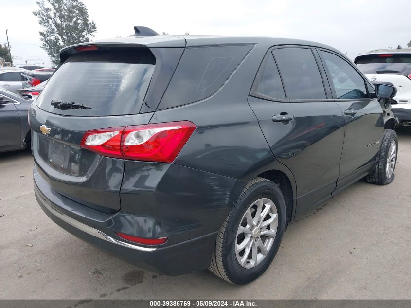 2018 CHEVROLET EQUINOX LS - 3GNAXHEV7JL116732