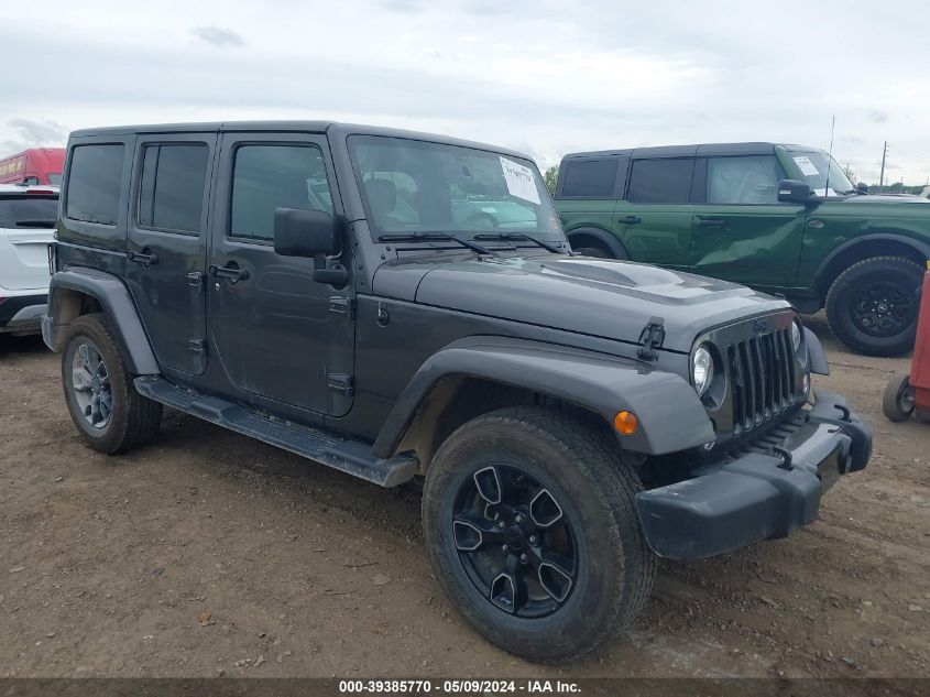 2018 Jeep Wrangler Jk Unlimited Altitude 4X4 VIN: 1C4BJWEG8JL890505 Lot: 39385770