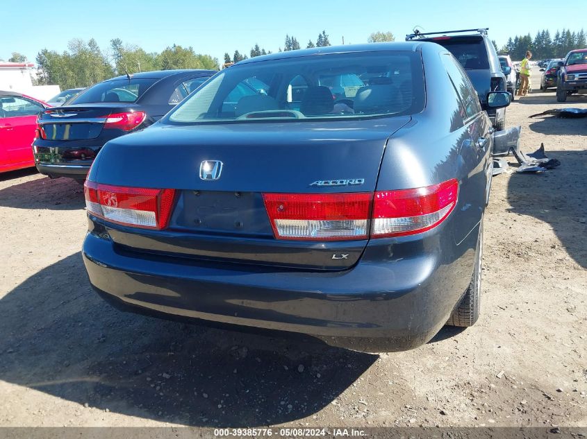 2004 Honda Accord 2.4 Lx VIN: 1HGCM56364A090580 Lot: 39385776