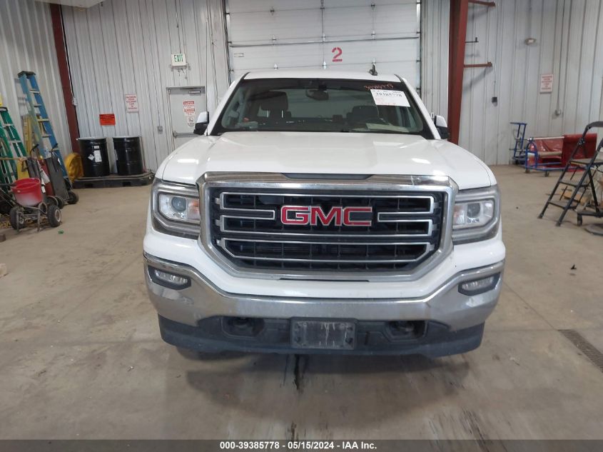 2018 GMC Sierra 1500 Sle VIN: 3GTU2MECXJG118429 Lot: 39385778