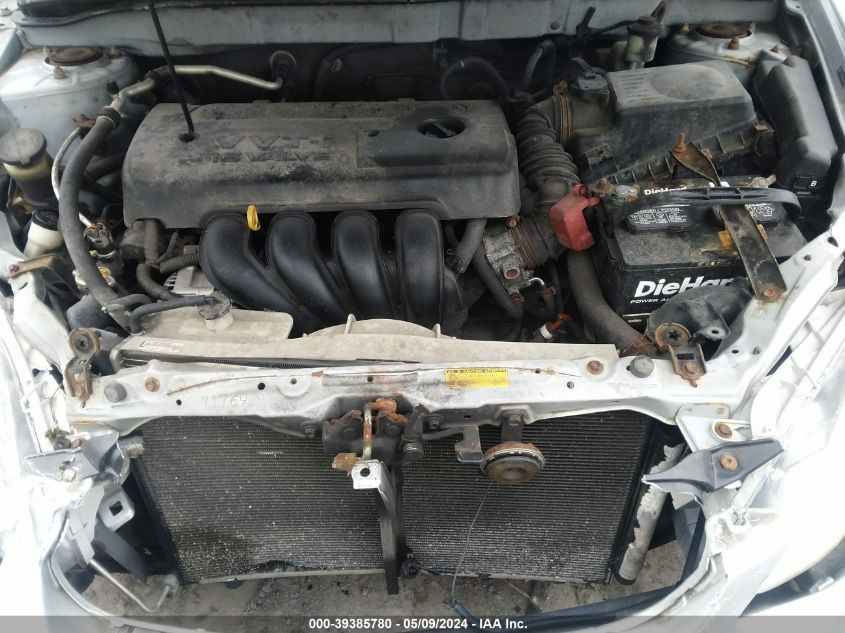 2008 Toyota Corolla Le VIN: 2T1BR32EX8C908837 Lot: 39385780