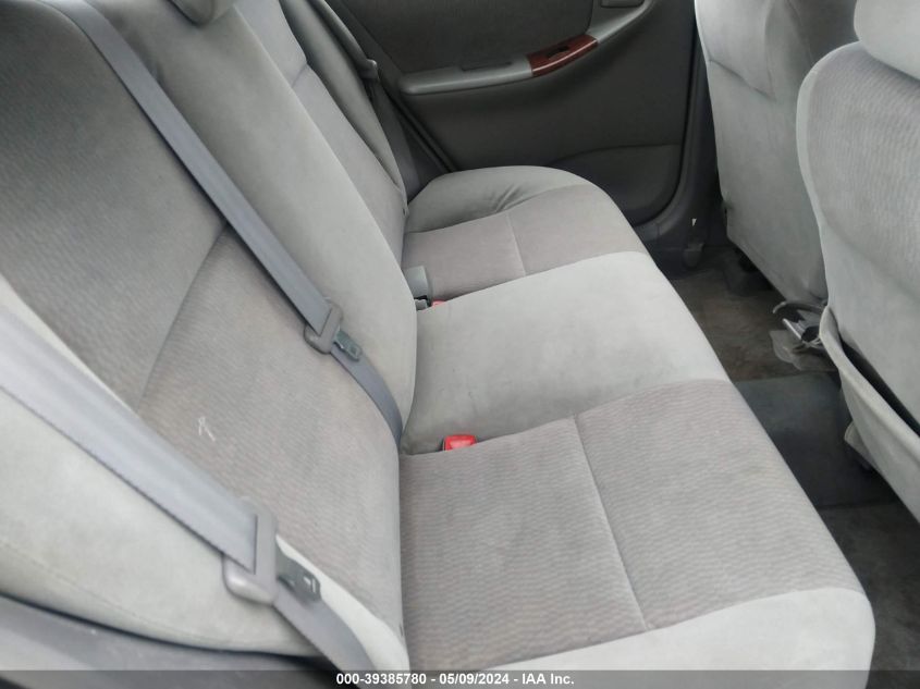 2008 Toyota Corolla Le VIN: 2T1BR32EX8C908837 Lot: 39385780