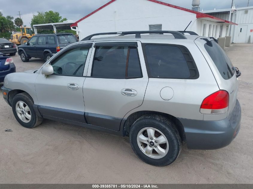 2005 Hyundai Santa Fe Gls VIN: KM8SC13D35U903257 Lot: 39385781