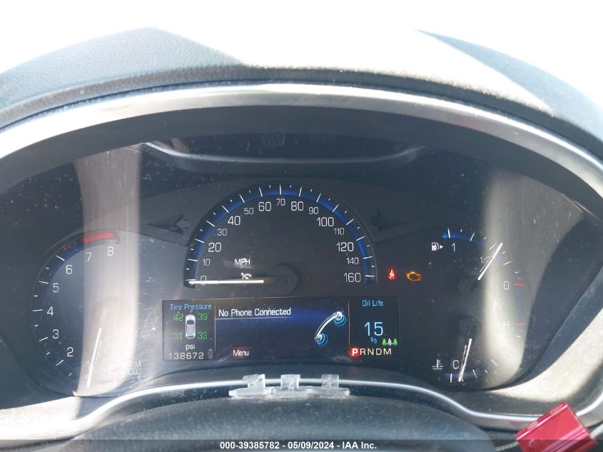 2015 Cadillac Srx Luxury Collection VIN: 3GYFNEE34FS558280 Lot: 39385782