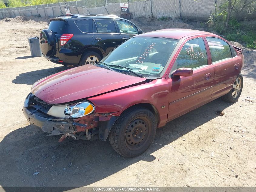 1999 Mercury Mystique Ls VIN: 1MEFM66LXXK605711 Lot: 39385786