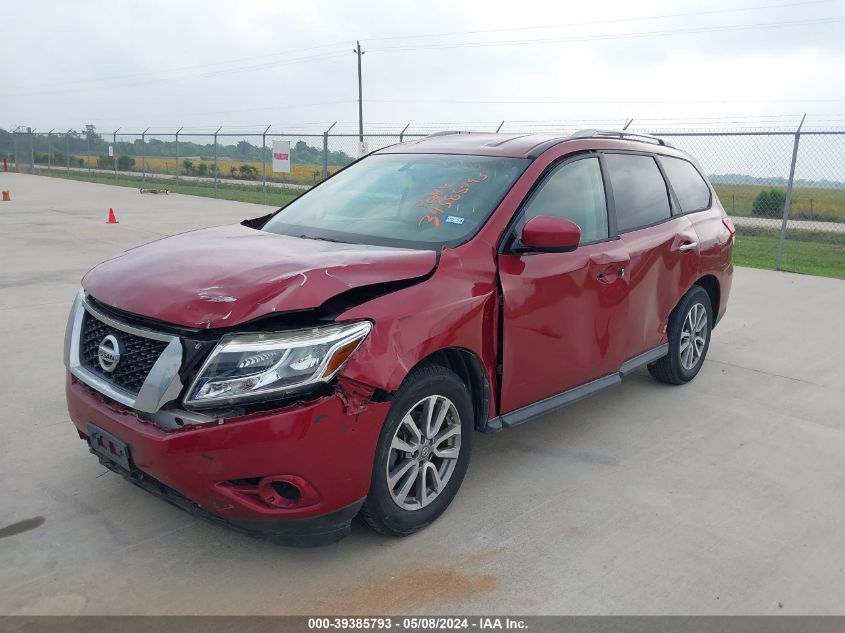 2013 Nissan Pathfinder Sv VIN: 5N1AR2MN2DC609652 Lot: 39385793