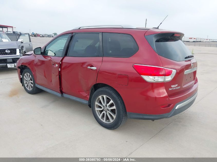 2013 Nissan Pathfinder Sv VIN: 5N1AR2MN2DC609652 Lot: 39385793