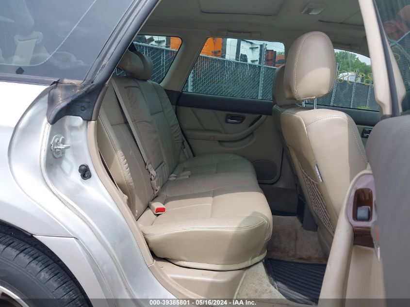 2004 Subaru Outback H6-3.0 Vdc VIN: 4S3BH896447624291 Lot: 39385801