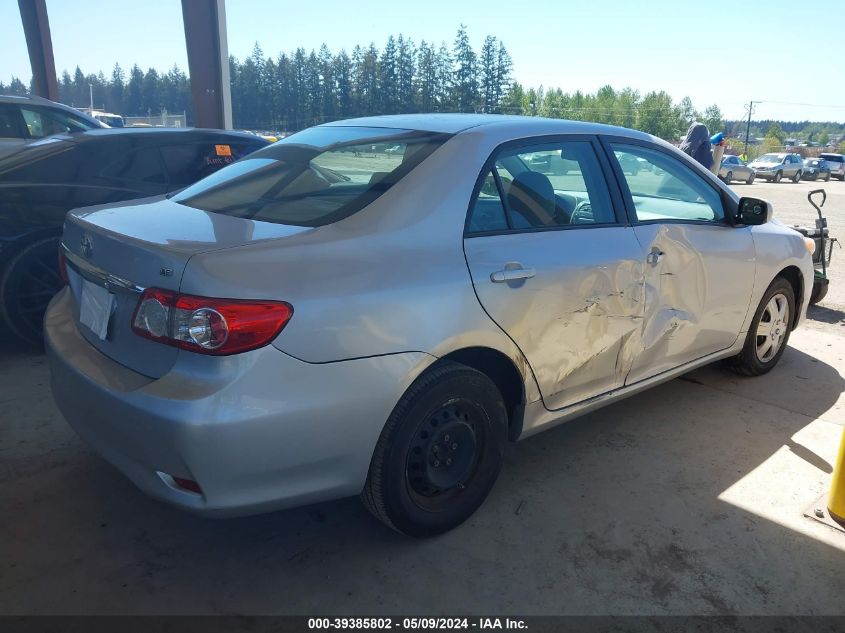 2011 Toyota Corolla Le VIN: 2T1BU4EE6BC538266 Lot: 39385802