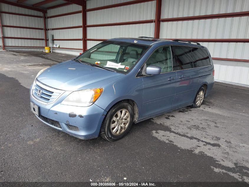 2010 Honda Odyssey Ex-L VIN: 5FNRL3H78AB042128 Lot: 39385806