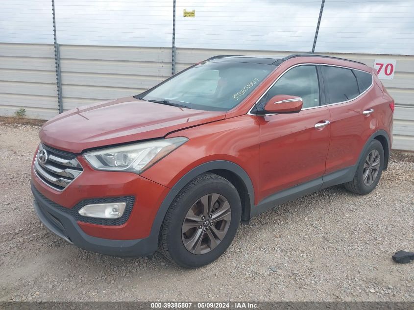 2016 Hyundai Santa Fe Sport 2.4L VIN: 5XYZU3LB6GG330594 Lot: 39385807