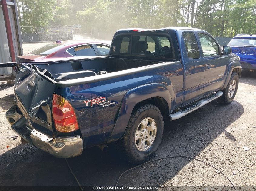 2006 Toyota Tacoma Base V6 VIN: 5TEUU42N66Z198257 Lot: 39385814