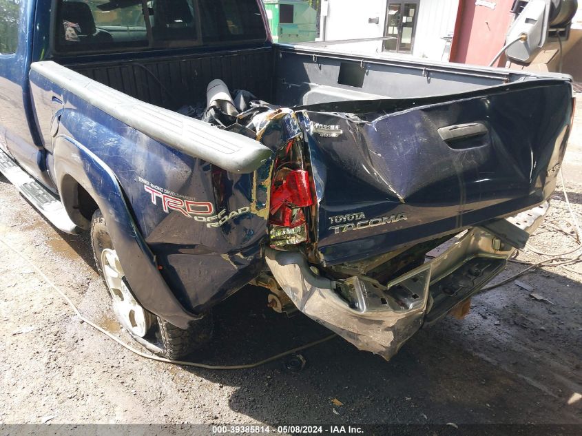 2006 Toyota Tacoma Base V6 VIN: 5TEUU42N66Z198257 Lot: 39385814