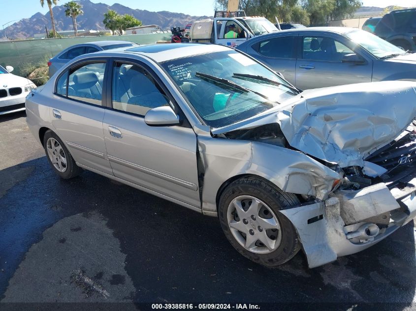 2006 Hyundai Elantra Gls/Limited VIN: KMHDN46D86U283815 Lot: 39385816