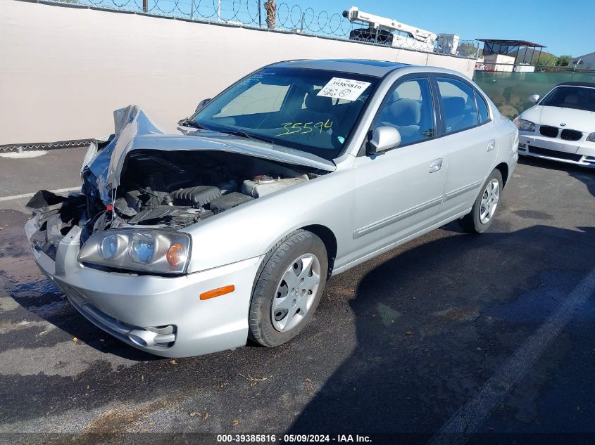 2006 Hyundai Elantra Gls/Limited VIN: KMHDN46D86U283815 Lot: 39385816