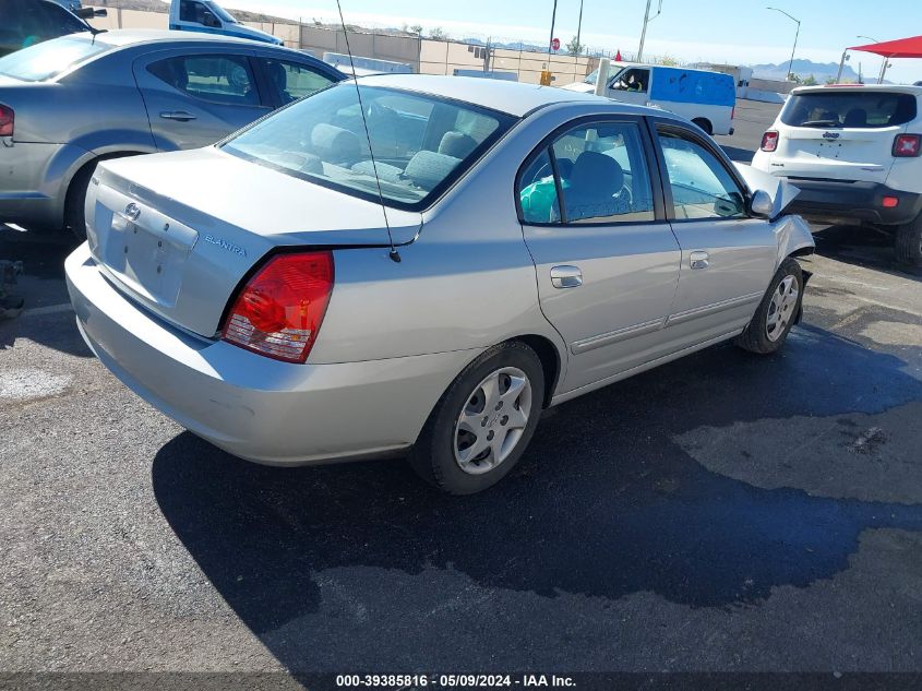 2006 Hyundai Elantra Gls/Limited VIN: KMHDN46D86U283815 Lot: 39385816