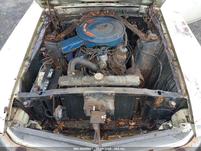 1970 Ford Mustang VIN: 0T01F121467 Lot: 39385821