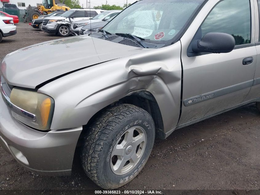 2003 Chevrolet Trailblazer Ls VIN: 1GNDT13SX32278772 Lot: 39385823