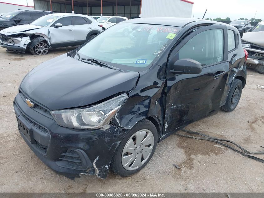 2018 Chevrolet Spark Ls Cvt VIN: KL8CB6SA2JC431738 Lot: 39385825