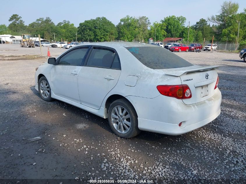 2009 Toyota Corolla S VIN: 2T1BU40E89C002680 Lot: 39385835