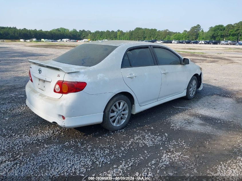 2009 Toyota Corolla S VIN: 2T1BU40E89C002680 Lot: 39385835