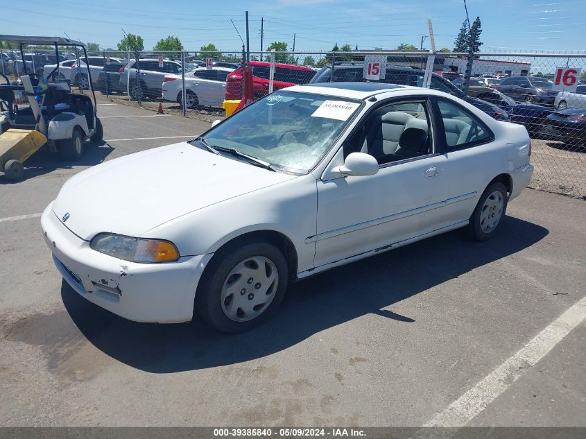 1995 Honda Civic Ex VIN: 2HGEJ1131SH573975 Lot: 39385840