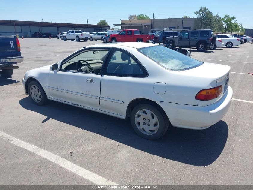 1995 Honda Civic Ex VIN: 2HGEJ1131SH573975 Lot: 39385840