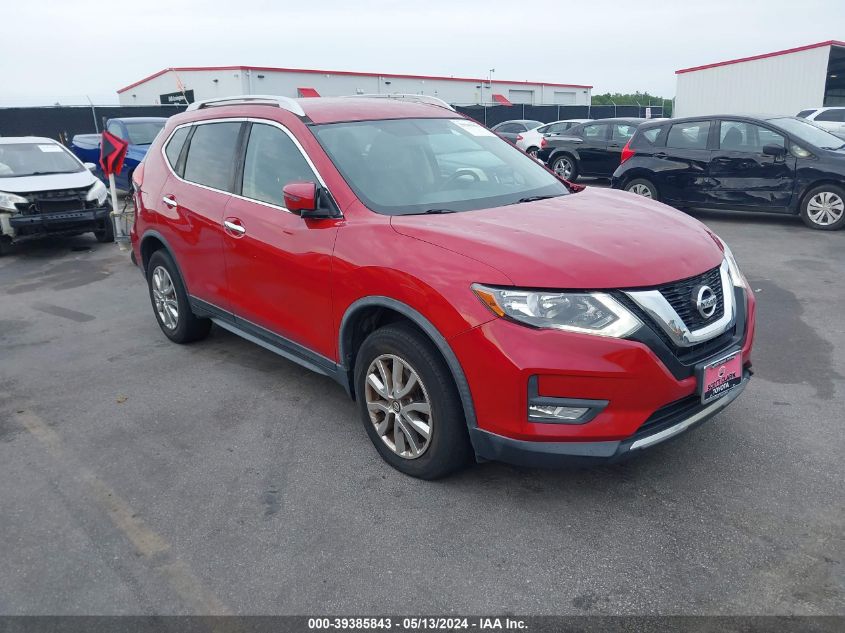 2017 Nissan Rogue Sv VIN: JN8AT2MV6HW258145 Lot: 39385843